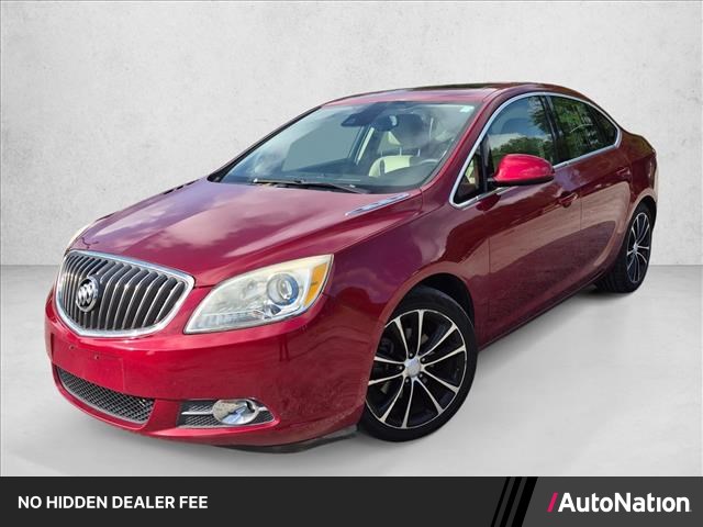 Crystal Red Tintcoat 2016 Buick Verano Sedan Front-Wheel Drive 6-Speed Automatic