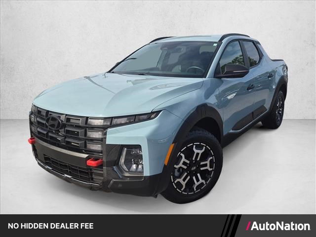 Blue Stone 2025 Hyundai Santa Cruz Pickup Truck All-Wheel Drive Automatic