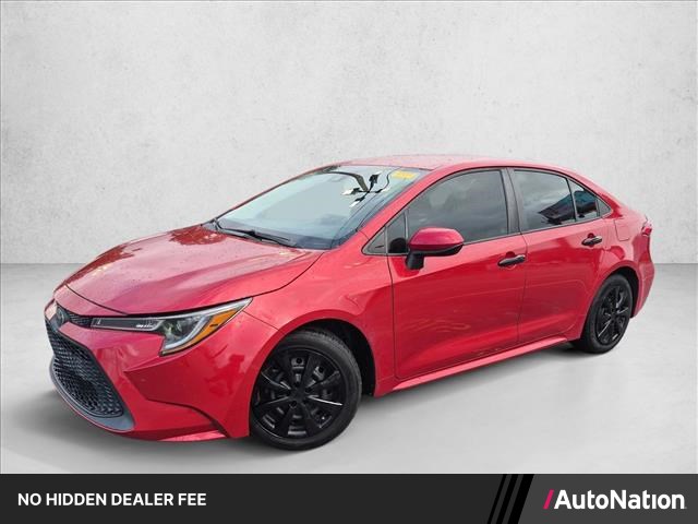 Barcelona Red Metallic 2020 Toyota Corolla Sedan Front-Wheel Drive Automatic