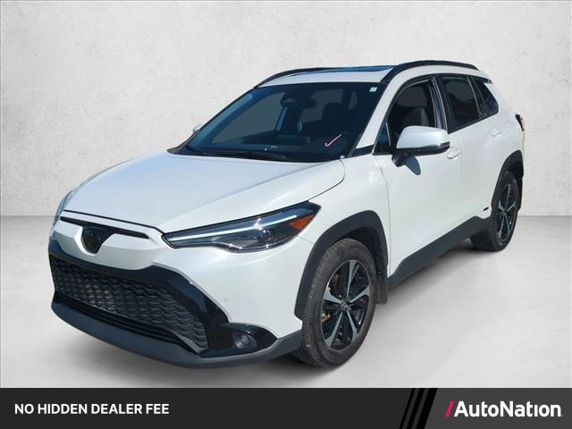 White (Wind Chill Pearl) 2024 Toyota Corolla Cross Hybrid XSE AWD SUV / Crossover All-Wheel Drive Automatic