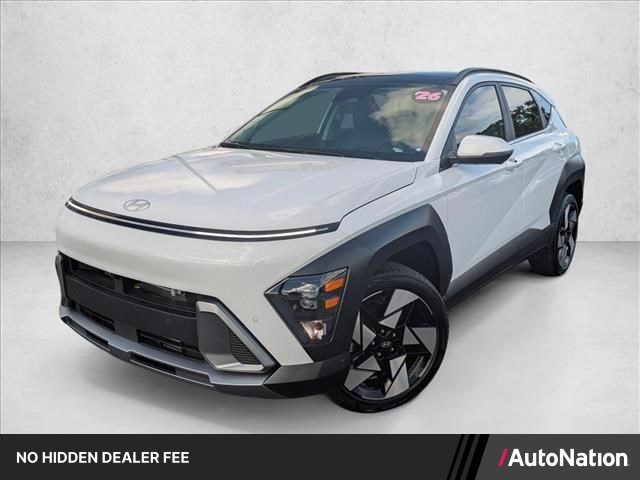 Atlas White 2026 Hyundai Kona SUV / Crossover All-Wheel Drive Automatic