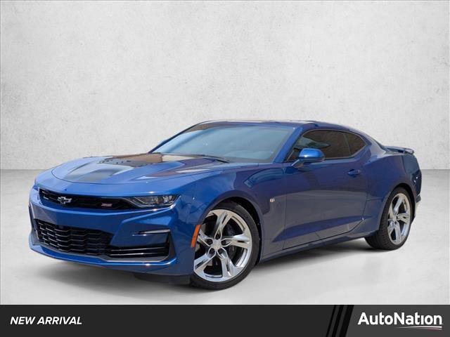 Riverside Blue Metallic 2021 Chevrolet Camaro 1SS Coupe RWD Coupe Rear-Wheel Drive Automatic