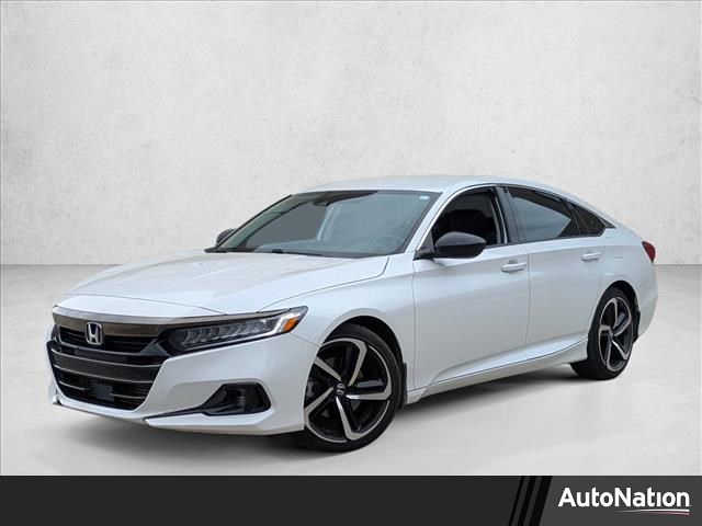 Platinum White Pearl 2021 Honda Accord Sport Special Edition FWD Sedan Front-Wheel Drive Automatic