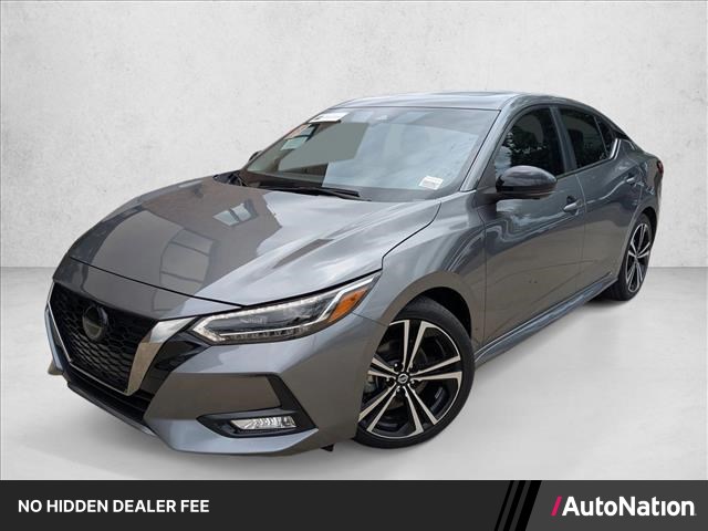 Gray (Gun Metallic) 2023 Nissan Sentra SR FWD Sedan Front-Wheel Drive Automatic