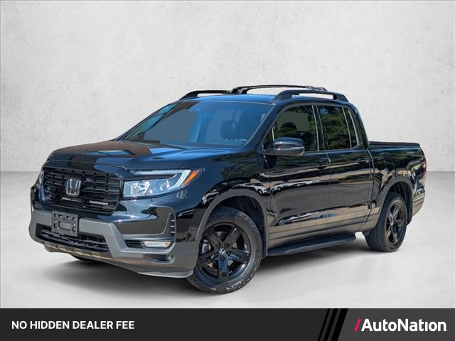 Crystal Black Pearl 2022 Honda Ridgeline Pickup Truck All-Wheel Drive 6-Speed Automatic