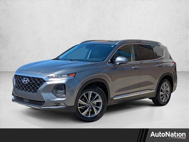 Machine Gray 2019 Hyundai Santa Fe 2.4L SEL Plus FWD SUV / Crossover Front-Wheel Drive Automatic