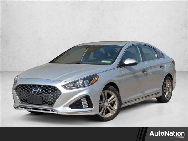 Symphony Silver 2019 Hyundai Sonata Sport FWD Sedan Front-Wheel Drive Automatic
