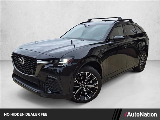 Jet Black Mica 2025 Mazda CX-70 SUV / Crossover All-Wheel Drive Automatic