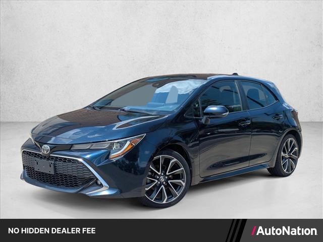 Teal (Galactic Aqua Mica) 2019 Toyota Corolla Hatchback Hatchback Front-Wheel Drive Automatic