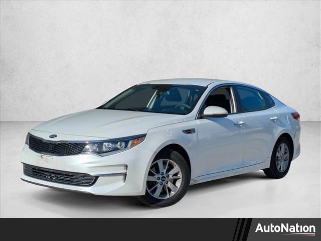 Snow White Pearl 2016 Kia Optima LX Sedan Front-Wheel Drive Automatic