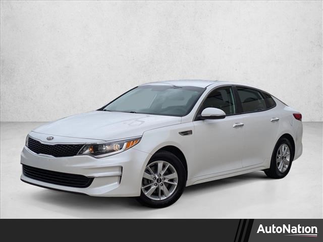 Snow White Pearl 2016 Kia Optima LX Sedan Front-Wheel Drive Automatic