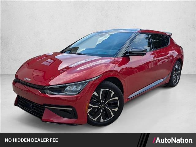 Runway Red 2023 Kia EV6 GT-Line RWD SUV / Crossover Rear-Wheel Drive Automatic