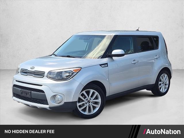 Bright Silver 2019 Kia Soul Wagon Front-Wheel Drive Automatic