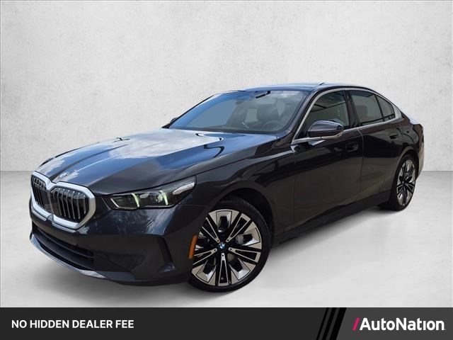 Gray (Dark Graphite Metallic) 2026 BMW 5 Series Sedan Rear-Wheel Drive Automatic