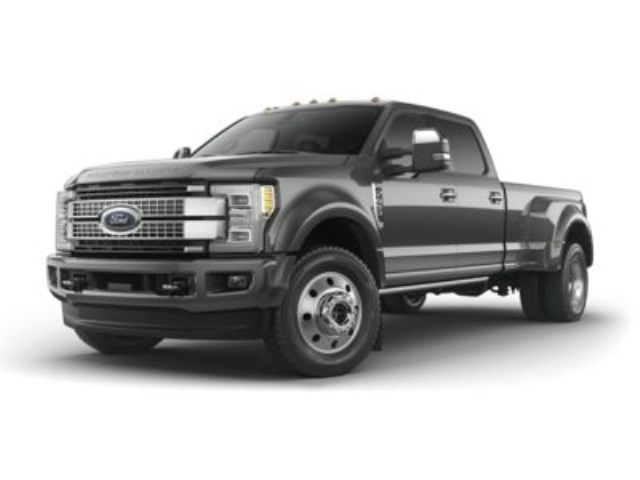 Agate Black Metallic 2019 Ford F-450 Super Duty Pickup Truck Four-Wheel Drive 6-Speed Automatic