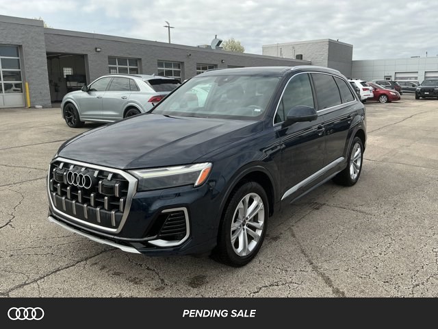Waitomo Blue Metallic 2025 Audi Q7 quattro Premium Plus 55 TFSI SUV / Crossover All-Wheel Drive Automatic