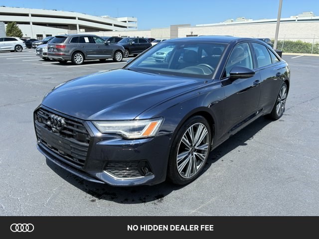 Firmament Blue Metallic 2023 Audi A6 Sedan All-Wheel Drive Automatic