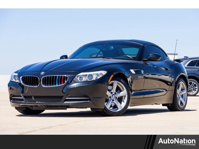 Black 2009 BMW Z4 sDrive30i Roadster RWD Convertible Rear-Wheel Drive Automatic