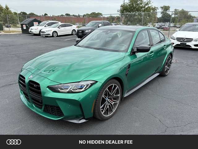 Isle Of Man Green Metallic 2021 BMW M3 Sedan Rear-Wheel Drive 8-Speed Automatic