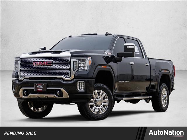 Onyx Black 2020 GMC Sierra 2500HD Denali Crew Cab 4WD Pickup Truck Four-Wheel Drive Automatic