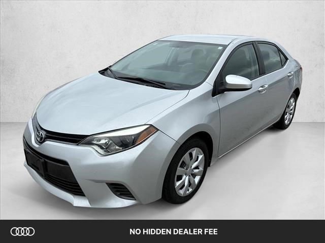 Classic Silver Metallic 2016 Toyota Corolla Sedan Front-Wheel Drive Automatic