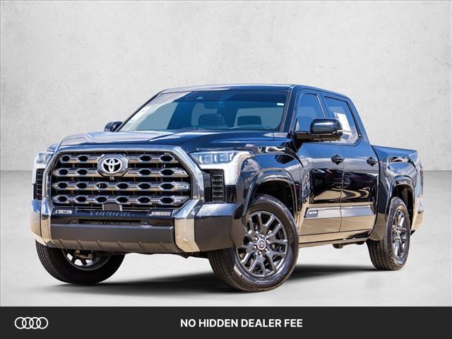 Midnight Black Metallic 2022 Toyota Tundra Pickup Truck Four-Wheel Drive Automatic