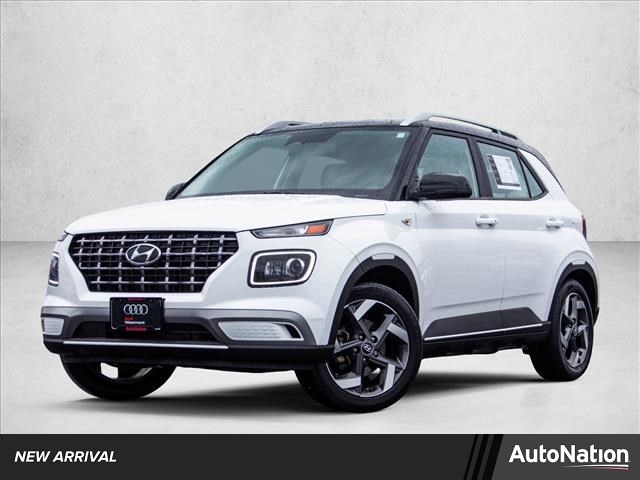 Lunar White 2023 Hyundai Venue Limited FWD SUV / Crossover Front-Wheel Drive Automatic