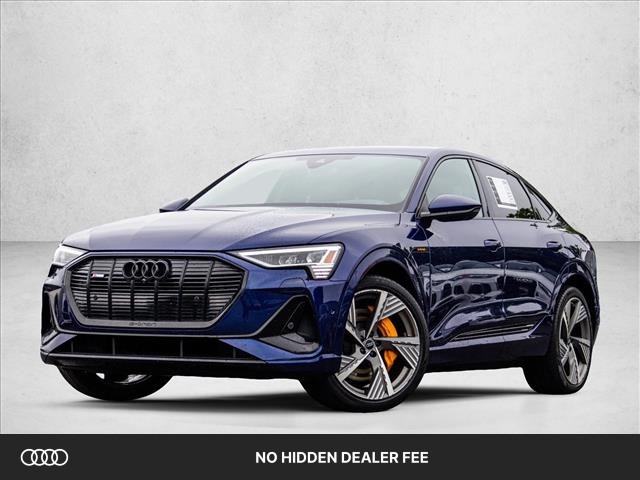 Navarra Blue Metallic 2022 Audi e-tron Prestige S Line quattro Sportback AWD Sedan All-Wheel Drive 1-Speed Automatic