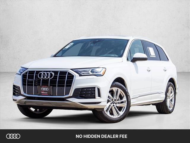 Glacier White Metallic 2023 Audi Q7 SUV / Crossover All-Wheel Drive Automatic