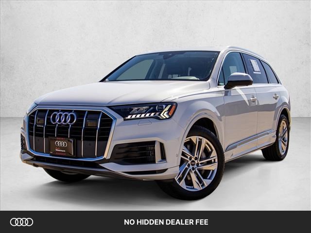 Glacier White Metallic 2023 Audi Q7 quattro Premium 55 TFSI SUV / Crossover All-Wheel Drive Automatic