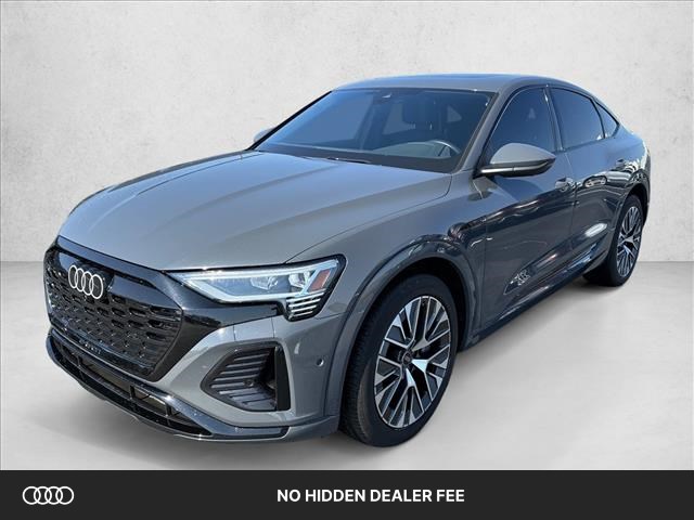 Daytona Gray Pearl Effect 2024 Audi Q8 e-tron Sportback Sedan All-Wheel Drive 1-Speed Automatic