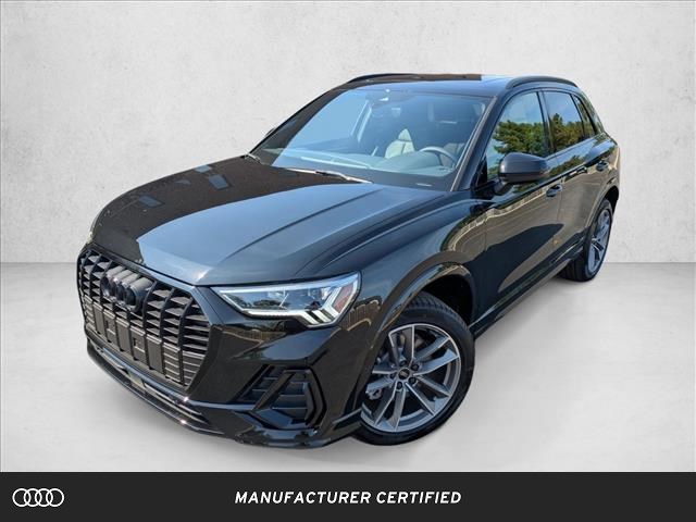 Mythos Black Metallic 2025 Audi Q3 quattro Premium S Line 45 TFSI SUV / Crossover All-Wheel Drive Automatic