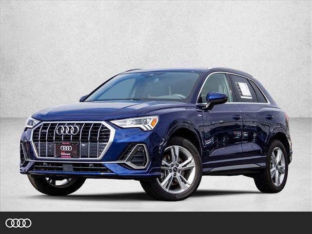 Navarra Blue Metallic 2021 Audi Q3 quattro Premium Plus S Line 45 TFSI SUV / Crossover All-Wheel Drive Automatic