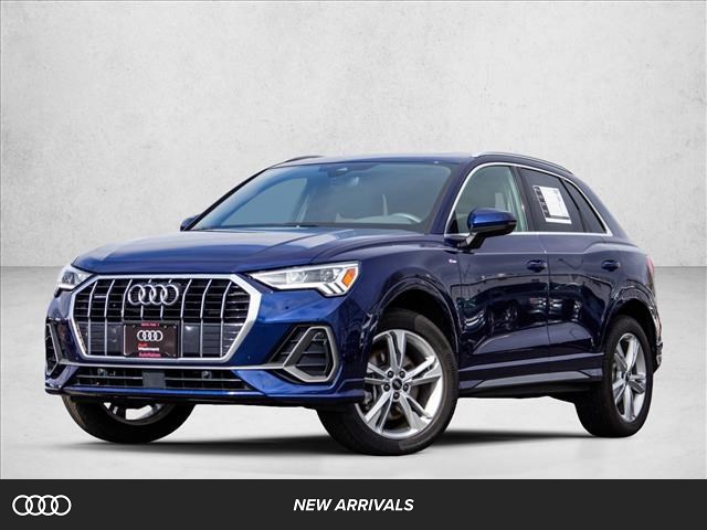 Navarra Blue Metallic 2021 Audi Q3 quattro Premium Plus S Line 45 TFSI SUV / Crossover All-Wheel Drive Automatic