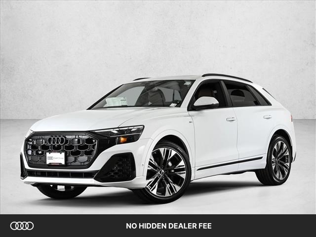 Glacier White Metallic 2026 Audi Q8 SUV / Crossover All-Wheel Drive Automatic