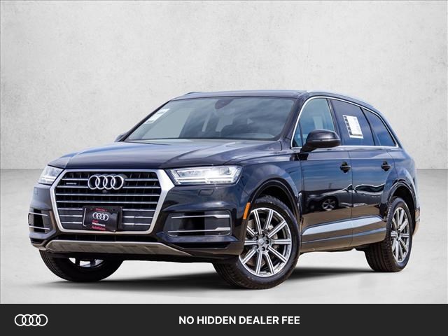 Black 2018 Audi Q7 SUV / Crossover All-Wheel Drive Automatic
