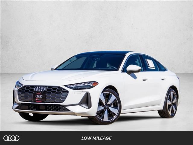 Glacier White Metallic 2025 Audi A5 quattro Premium Plus Sedan Sedan All-Wheel Drive Automatic