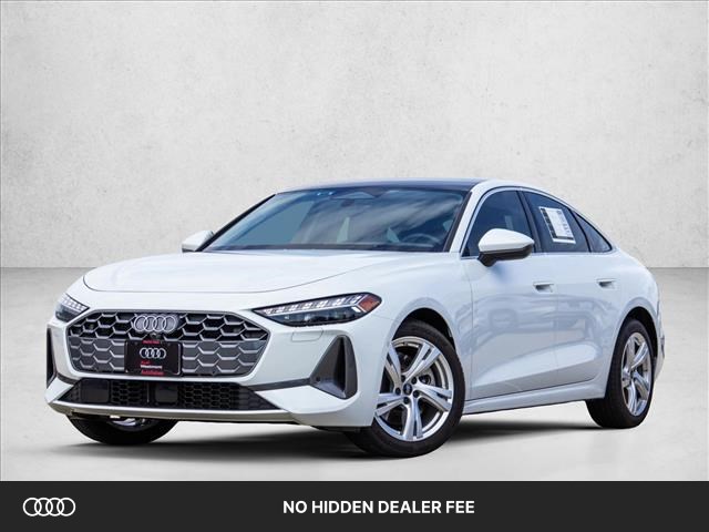 Glacier White Metallic 2025 Audi A5 quattro Premium Plus Sedan Sedan All-Wheel Drive Automatic