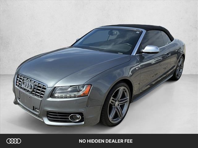 Monsoon Gray Metallic 2012 Audi S5 3.0T quattro Premium Plus Cabriolet AWD Convertible All-Wheel Drive 7-Speed Automatic