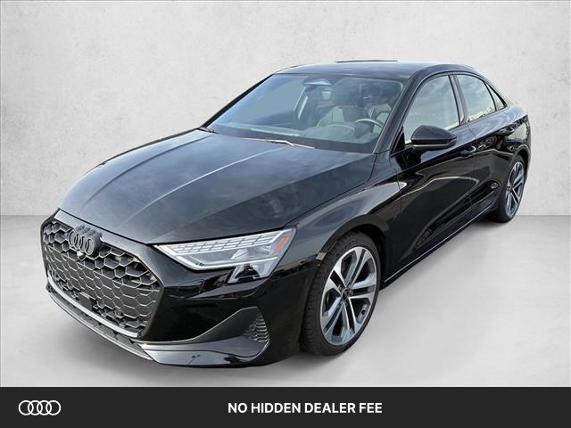 Mythos Black Metallic 2026 Audi A3 Sedan All-Wheel Drive Automatic