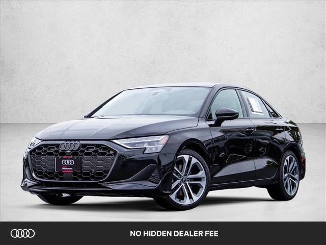 Mythos Black Metallic 2026 Audi A3 Sedan All-Wheel Drive Automatic