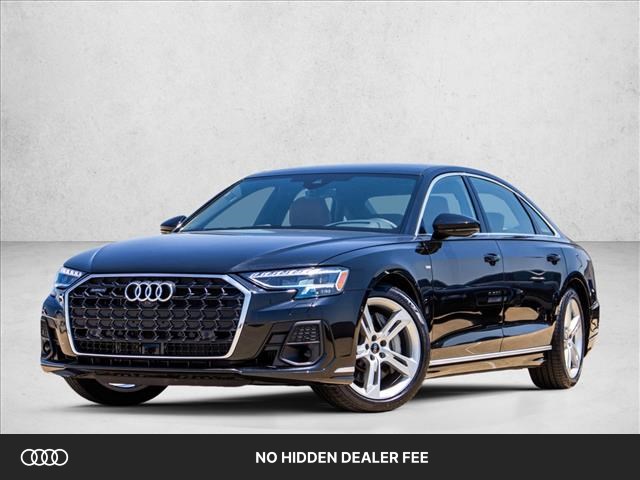 Mythos Black Metallic 2026 Audi A8 Sedan All-Wheel Drive Automatic