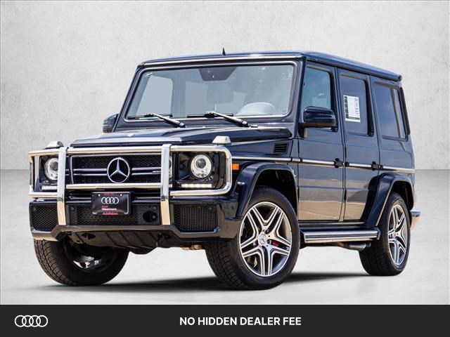 Obsidian Black Metallic 2016 Mercedes-Benz G-Class SUV / Crossover All-Wheel Drive Automatic