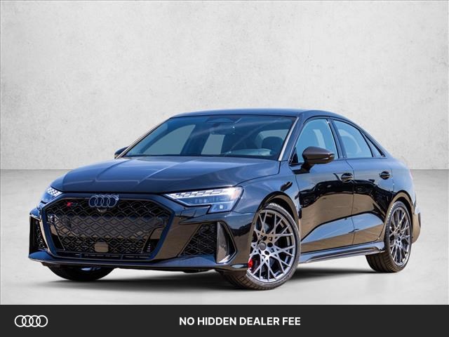 Mythos Black Metallic 2026 Audi RS 3 Sedan All-Wheel Drive Automatic