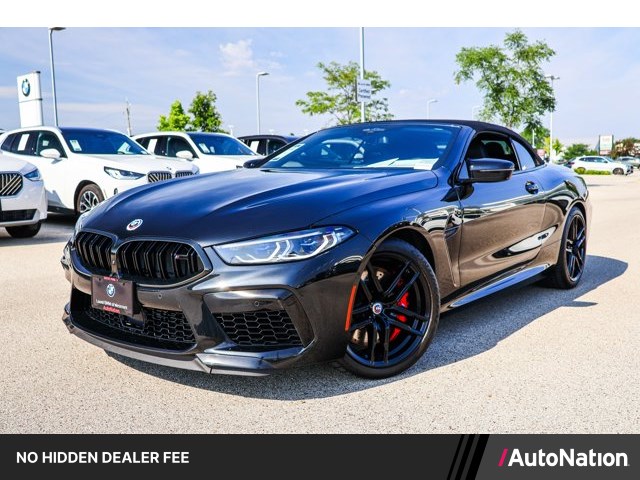 Black Sapphire Metallic 2023 BMW M8 Convertible All-Wheel Drive Automatic