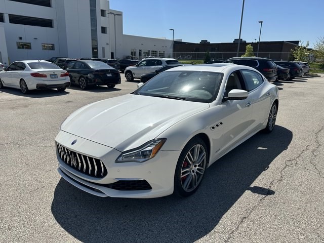 White 2018 Maserati Quattroporte S Q4 GranLusso AWD Sedan All-Wheel Drive Automatic