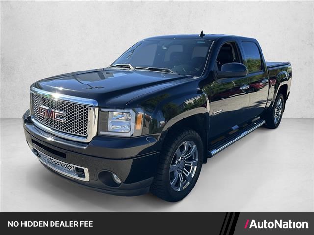 Onyx Black 2010 GMC Sierra 1500 Denali Crew Cab 4WD Pickup Truck All-Wheel Drive 6-Speed Automatic