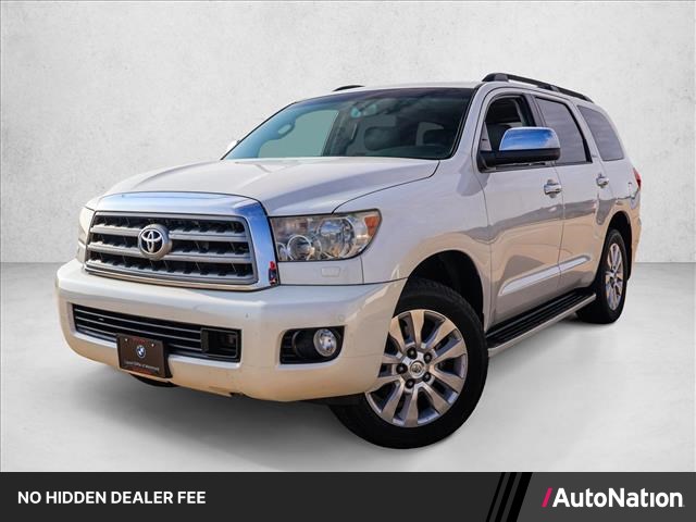 White (Blizzard Pearl) 2015 Toyota Sequoia SUV / Crossover Four-Wheel Drive Automatic