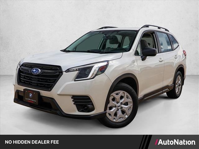Crystal White Pearl 2023 Subaru Forester SUV / Crossover All-Wheel Drive Automatic