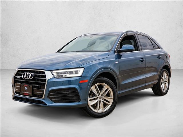 Utopia Blue Metallic 2018 Audi Q3 2.0T quattro Premium Plus SUV / Crossover All-Wheel Drive Automatic